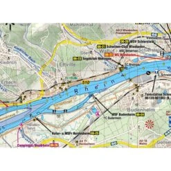 TOURENATLAS TA3 WASSERWANDERN 03 RHEIN-MOSEL - Wasserkarte -Globetrotter 5637405190 d tourenatlas wasserwandern 03 rheinmosel 24