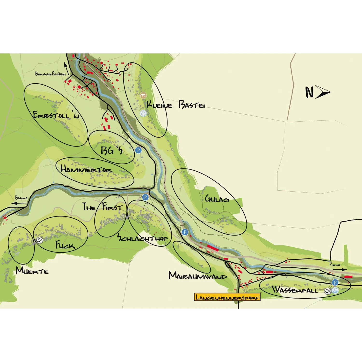 BOULDERFÜHRER BAHRATAL - Kletterführer 4 BOULDERFÜHRER BAHRATAL - Kletterführer – Bild 2