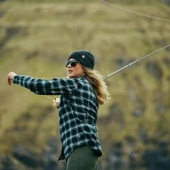 FJÄLLRÄVEN ÖVIK FLANNEL SHIRT W Damen - Outdoor Bluse -Globetrotter 5637658481 l oevik flannel shirt w fjaellraeven 24