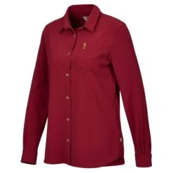FJÄLLRÄVEN ÖVIK LITE SHIRT LS W Damen - Outdoor Bluse -Globetrotter 5637911987 c oevik lite shirt ls w fjaellraeven 24